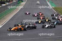 Race 2, Jack Aitken (GBR) Campos Racing 14.07.2019. FIA Formula 2 Championship, Rd 7, Silverstone, England, Sunday.