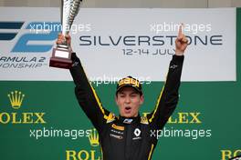 Race 2, Jack Aitken (GBR) Campos Racing race winner 14.07.2019. FIA Formula 2 Championship, Rd 7, Silverstone, England, Sunday.