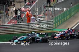 Race 2, Nicolas Latifi (CAN) DAMS 14.07.2019. FIA Formula 2 Championship, Rd 7, Silverstone, England, Sunday.