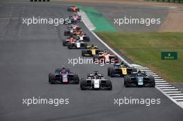 Race 2,  Callum Ilott (GBR) Sauber Junior Team by Charouz 14.07.2019. FIA Formula 2 Championship, Rd 7, Silverstone, England, Sunday.