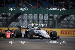 Race 2, Juan Manuel Correa (USA) Sauber Junior Team by Charouz 14.07.2019. FIA Formula 2 Championship, Rd 7, Silverstone, England, Sunday.