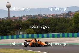 Free Practice, Arjun Maini (IND) Campos Racing 02.08.2019. FIA Formula 2 Championship, Rd 8, Budapest, Hungary, Friday.