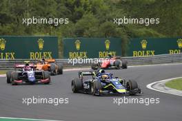 Race 2, Louis Deletraz (SUI) Carlin 04.08.2019. FIA Formula 2 Championship, Rd 8, Budapest, Hungary, Sunday.