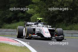 Free Practice, Juan Manuel Correa (USA) Sauber Junior Team by Charouz 02.08.2019. FIA Formula 2 Championship, Rd 8, Budapest, Hungary, Friday.