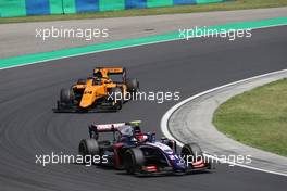 Race 2, Ralph Boschung (SUI) Trident 04.08.2019. FIA Formula 2 Championship, Rd 8, Budapest, Hungary, Sunday.