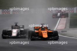 Qualifying,  Callum Ilott (GBR) Sauber Junior Team by Charouz and Arjun Maini (IND) Campos Racing 02.08.2019. FIA Formula 2 Championship, Rd 8, Budapest, Hungary, Friday.