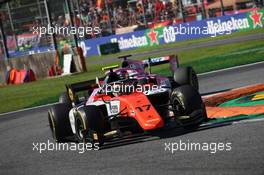Race 2, Mahaveer Raghunathan (IND) MP Motorsport 08.09.2019. Formula 2 Championship, Rd 10, Monza, Italy, Sunday.