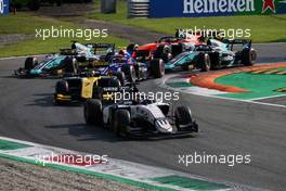 Race 1, Start of the race 07.09.2019. Formula 2 Championship, Rd 10, Monza, Italy, Saturday.