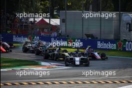 Race 1, Start of the race 07.09.2019. Formula 2 Championship, Rd 10, Monza, Italy, Saturday.