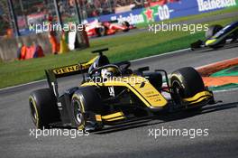 Race 2, Guanyu Zhou (CHI) UNI-Virtuosi Racing 08.09.2019. Formula 2 Championship, Rd 10, Monza, Italy, Sunday.