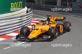 Free Practice, Dorian Boccolacci (FRA)Campos Racing 23.05.2019. FIA Formula 2 Championship, Rd 4, Monte Carlo, Monaco, Thursday.