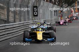 Race 1, Luca Ghiotto (ITA) UNI-Virtuosi Racing 24.05.2019. FIA Formula 2 Championship, Rd 4, Monte Carlo, Monaco, Friday.