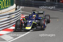 Free Practice, Louis Deletraz (SUI) Carlin 23.05.2019. FIA Formula 2 Championship, Rd 4, Monte Carlo, Monaco, Thursday.