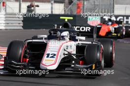  Free Practice, Juan Manuel Correa (USA) Sauber Junior Team by Charouz 23.05.2019. FIA Formula 2 Championship, Rd 4, Monte Carlo, Monaco, Thursday.