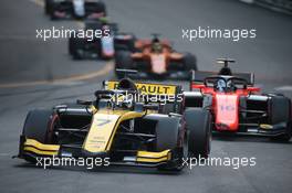 Race 2, Guanyu Zhou (CHI) UNI-Virtuosi Racing 25.05.2019. FIA Formula 2 Championship, Rd 4, Monte Carlo, Monaco, Saturday.