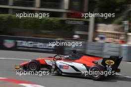 Free Practice, Artem Markelov (Rus) MP Motorsport 23.05.2019. FIA Formula 2 Championship, Rd 4, Monte Carlo, Monaco, Thursday.