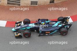 Free Practice, Sergio Sette Camara (BRA) DAMS 23.05.2019. FIA Formula 2 Championship, Rd 4, Monte Carlo, Monaco, Thursday.