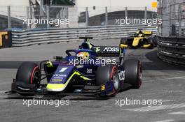  Free Practice, Louis Deletraz (SUI) Carlin 23.05.2019. FIA Formula 2 Championship, Rd 4, Monte Carlo, Monaco, Thursday.