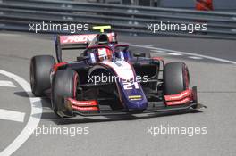 Free Practice, Ralph Boschung (SUI) Trident 23.05.2019. FIA Formula 2 Championship, Rd 4, Monte Carlo, Monaco, Thursday.