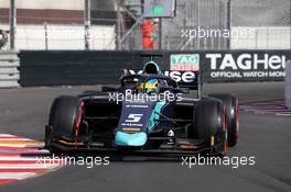  Free Practice, Sergio Sette Camara (BRA) DAMS 23.05.2019. FIA Formula 2 Championship, Rd 4, Monte Carlo, Monaco, Thursday.