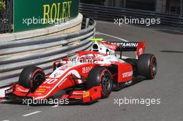 Free Practice, Sean Gelael (INA) PREMA Racing 23.05.2019. FIA Formula 2 Championship, Rd 4, Monte Carlo, Monaco, Thursday.