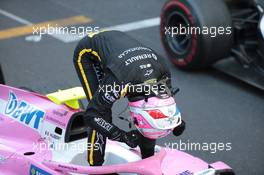 Race 2, Anthoine Hubert (FRA) BWT Arden race winner 25.05.2019. FIA Formula 2 Championship, Rd 4, Monte Carlo, Monaco, Saturday.