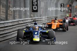 Race 1, Louis Deletraz (SUI) Carlin 24.05.2019. FIA Formula 2 Championship, Rd 4, Monte Carlo, Monaco, Friday.