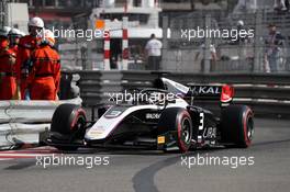  Free Practice, Nikita Mazepin (RUS) ART Grand Prix 23.05.2019. FIA Formula 2 Championship, Rd 4, Monte Carlo, Monaco, Thursday.
