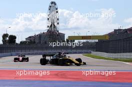 Race 2, Guanyu Zhou (CHI) UNI-Virtuosi Racing 29.09.2019. FIA Formula 2 Championship, Rd 11, Sochi, Russia, Sunday.