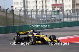 Guanyu Zhou (CHI) UNI-Virtuosi Racing 27.09.2019. FIA Formula 2 Championship, Rd 11, Sochi, Russia, Friday.