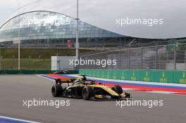 Guanyu Zhou (CHI) UNI-Virtuosi Racing 27.09.2019. FIA Formula 2 Championship, Rd 11, Sochi, Russia, Friday.