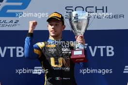 Race 2, Luca Ghiotto (ITA) UNI-Virtuosi Racing race winner 29.09.2019. FIA Formula 2 Championship, Rd 11, Sochi, Russia, Sunday.