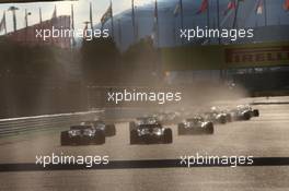Race 1, Start of the race 28.09.2019. FIA Formula 2 Championship, Rd 11, Sochi, Russia, Saturday.