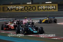 Race 1, Nicolas Latifi (CAN) DAMS 30.11.2019. Formula 2 Championship, Rd 11, Yas Marina Circuit, Abu Dhabi, UAE, Saturday.