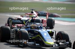 Race 2, Louis Deletraz (SUI) Carlin 01.12.2019. Formula 2 Championship, Rd 11, Yas Marina Circuit, Abu Dhabi, UAE, Sunday.