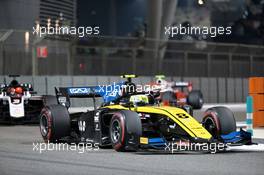 Race 1, Luca Ghiotto (ITA) UNI-Virtuosi Racing 30.11.2019. Formula 2 Championship, Rd 11, Yas Marina Circuit, Abu Dhabi, UAE, Saturday.