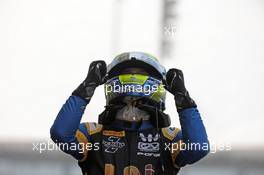 Race 2, Luca Ghiotto (ITA) UNI-Virtuosi Racing race winner 01.12.2019. Formula 2 Championship, Rd 11, Yas Marina Circuit, Abu Dhabi, UAE, Sunday.