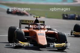 Race 2, Jack Aitken (GBR) Campos Racing 01.12.2019. Formula 2 Championship, Rd 11, Yas Marina Circuit, Abu Dhabi, UAE, Sunday.