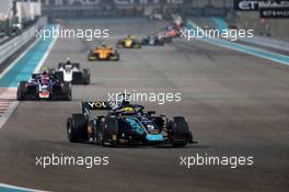 Race 1, Sergio Sette Camara (BRA) DAMS 30.11.2019. Formula 2 Championship, Rd 11, Yas Marina Circuit, Abu Dhabi, UAE, Saturday.