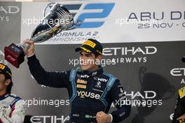 Race 1, Sergio Sette Camara (BRA) DAMS race winner 30.11.2019. Formula 2 Championship, Rd 11, Yas Marina Circuit, Abu Dhabi, UAE, Saturday.