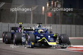 Race 1, Louis Deletraz (SUI) Carlin 30.11.2019. Formula 2 Championship, Rd 11, Yas Marina Circuit, Abu Dhabi, UAE, Saturday.