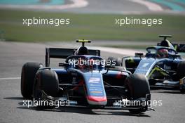 Race 2, Nobuharu Matsushita (JAP) Carlin 01.12.2019. Formula 2 Championship, Rd 11, Yas Marina Circuit, Abu Dhabi, UAE, Sunday.