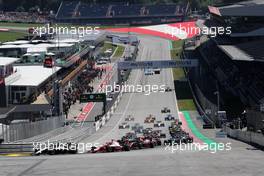 Race 1, Start of the race 29.06.2019. FIA Formula 3 Championship, Rd 3, Spielberg, Austria, Saturday.