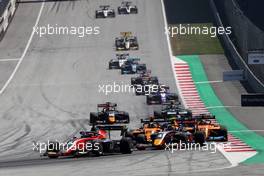 Race 1, Richard Verschoor (NDL) MP Motorsport 29.06.2019. FIA Formula 3 Championship, Rd 3, Spielberg, Austria, Saturday.