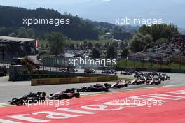 Race 2, Start of the race 30.06.2019. FIA Formula 3 Championship, Rd 3, Spielberg, Austria, Sunday.