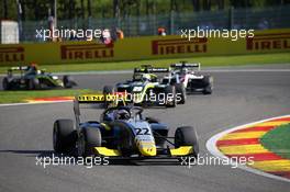 Race 1, Ye Yifei (CHI) Hitech Grand Prix 31.08.2019. Formula 3 Championship, Rd 6, Spa-Francorchamps, Belgium, Saturday.