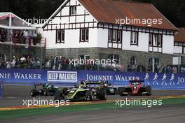 Race 2, Logan Sargeant (USA) Carlin Buzz Racing 01.09.2019. Formula 3 Championship, Rd 6, Spa-Francorchamps, Belgium, Sunday.