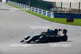 Race 1, Jake Hughes (GBR)HWA RACELAB 31.08.2019. Formula 3 Championship, Rd 6, Spa-Francorchamps, Belgium, Saturday.