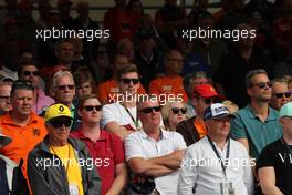 Race 2, fans pay tribute to Anthoine Hubert. 01.09.2019. Formula 3 Championship, Rd 6, Spa-Francorchamps, Belgium, Sunday.
