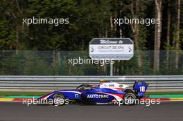 Free Practice, Pedro Piquet (BRA) Trident 30.08.2019. Formula 3 Championship, Rd 6, Spa-Francorchamps, Belgium, Friday.